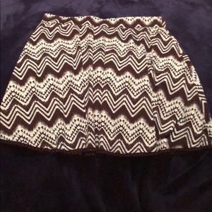 ☀️ Teal and Black Skater Skirt